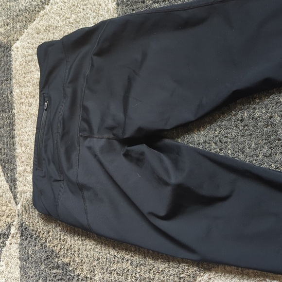 Nike Dri-Fit Small Black Power Epic Run Crop Leggings 831631-010 - Picture 10 of 11